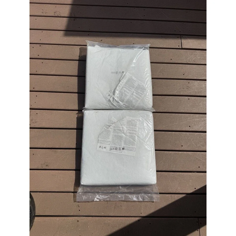 Set Of 2 IKEA Duvholmen Pillow Seat Cushion 50 cm X 50 cm Discontinued